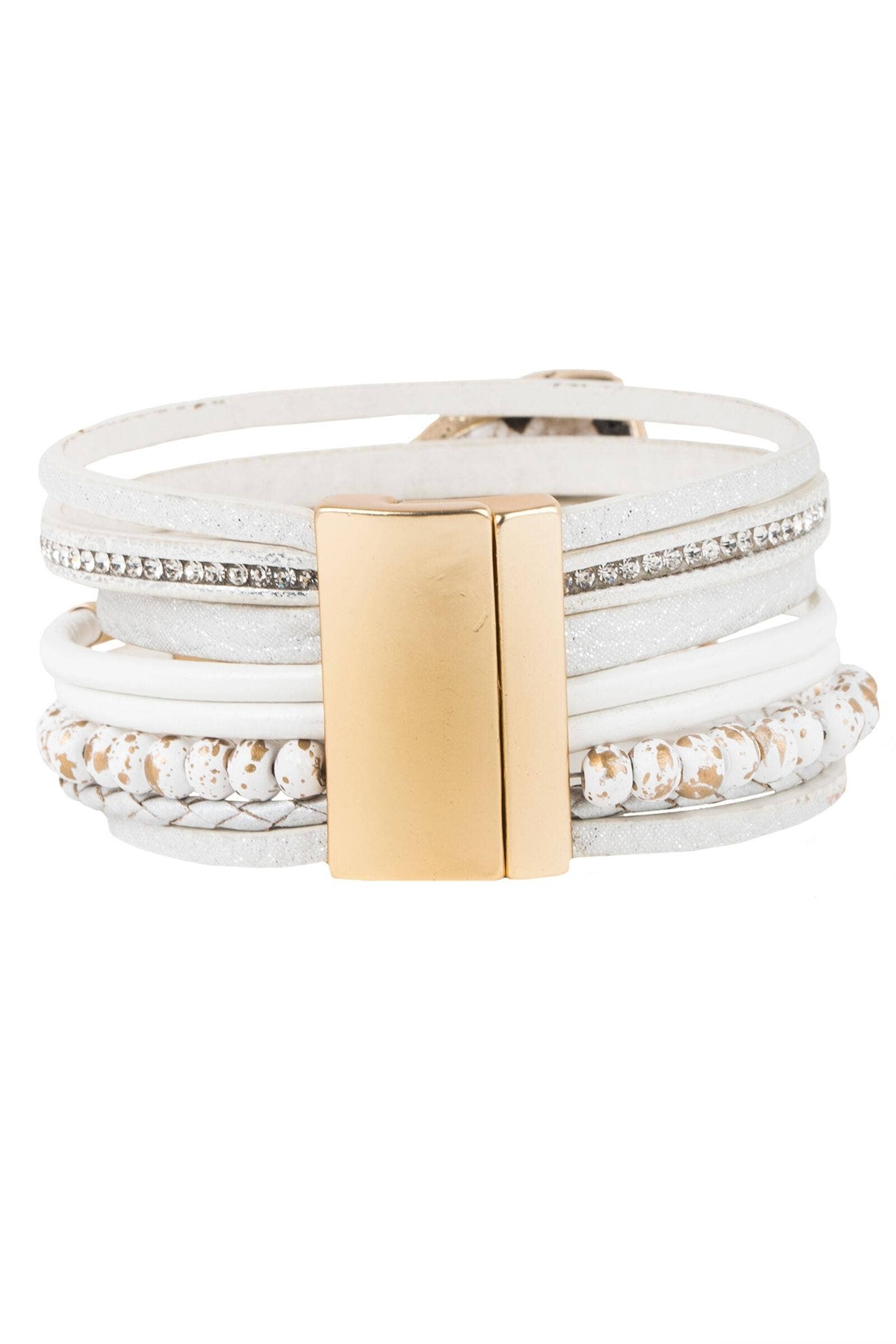 SAACHI - Wholesale Bangle Bracelet - Saachi Aria Natural Stone Bracelet4