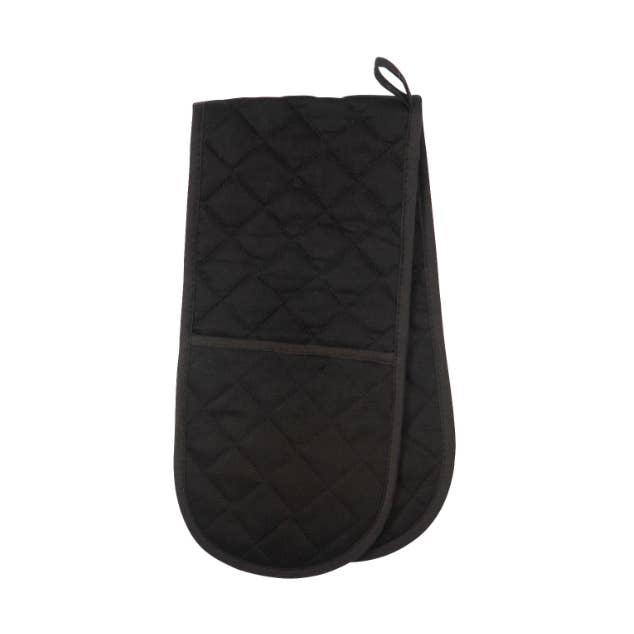 Gant de cuisine double Love Colour, noir véritable pour la vente par Dexam