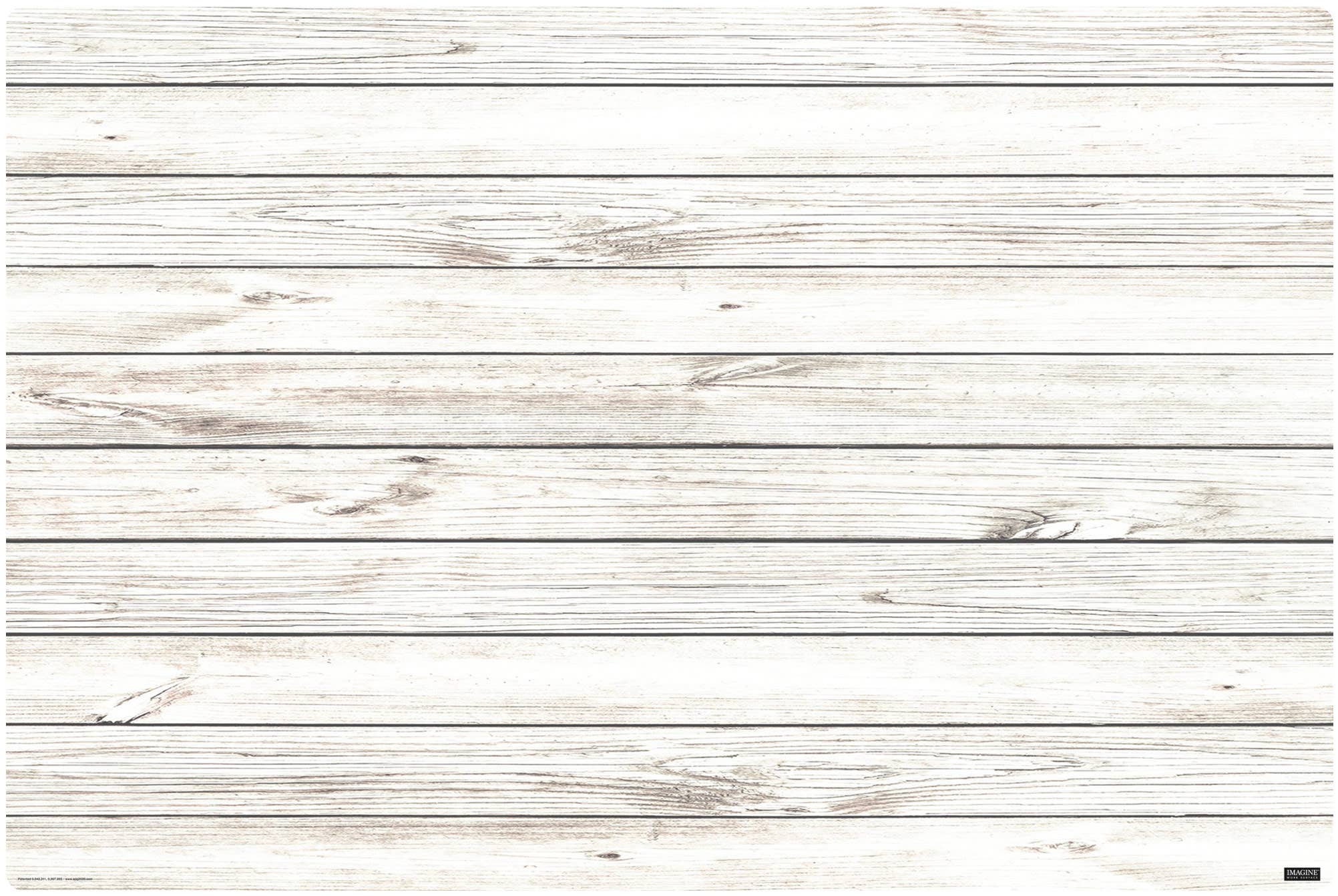 American Products Group, Inc - Wholesale Desk Pad - 24" x 36" Shiplap Imagine Work Surface - Desk Pad0