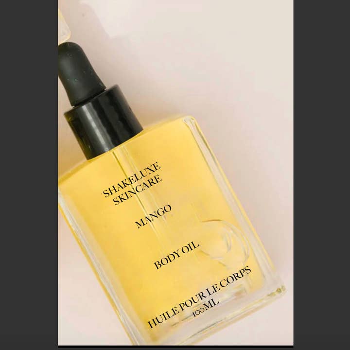 Mango Body Oil for wholesale by ShakeLuxe Skincare