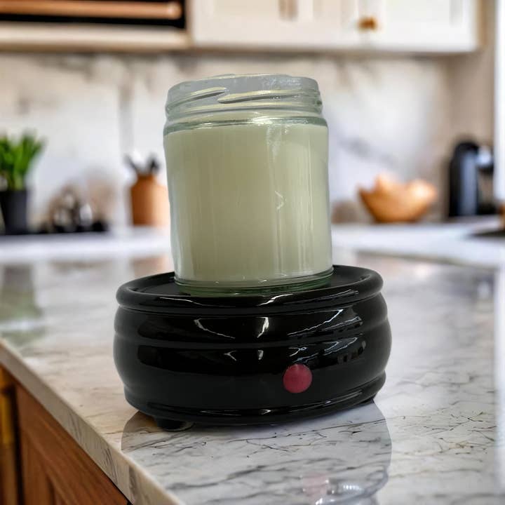 The Candle Daddy - Wholesale Wax Warmer - Electric Ceramic Wax Melt and Candle Warmer - Black