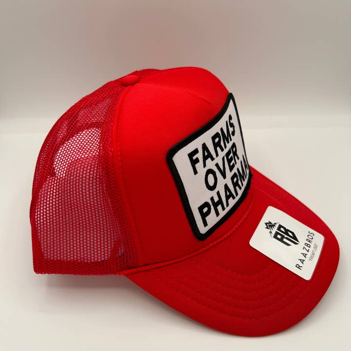 RaazBros – wholesale Trucker hat – Unisex – Farms Over Pharma Hat
