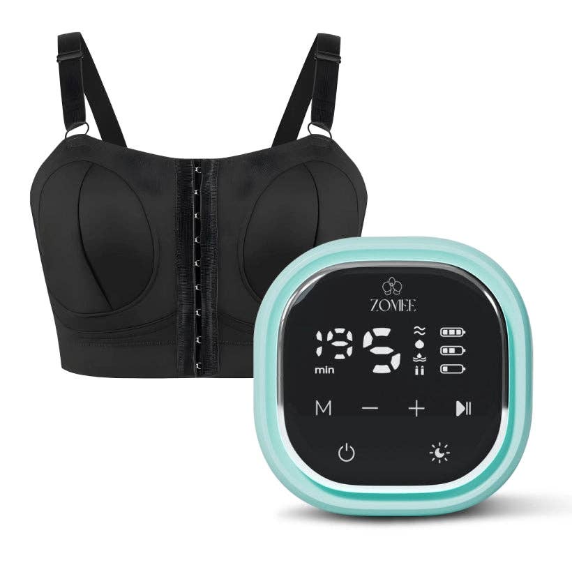 Zomee – wholesale Nursing bra – Maternity – Z2 Double Electric Breast Pump - Shabbat Mode Edition with Bamboo Pumping Bra1