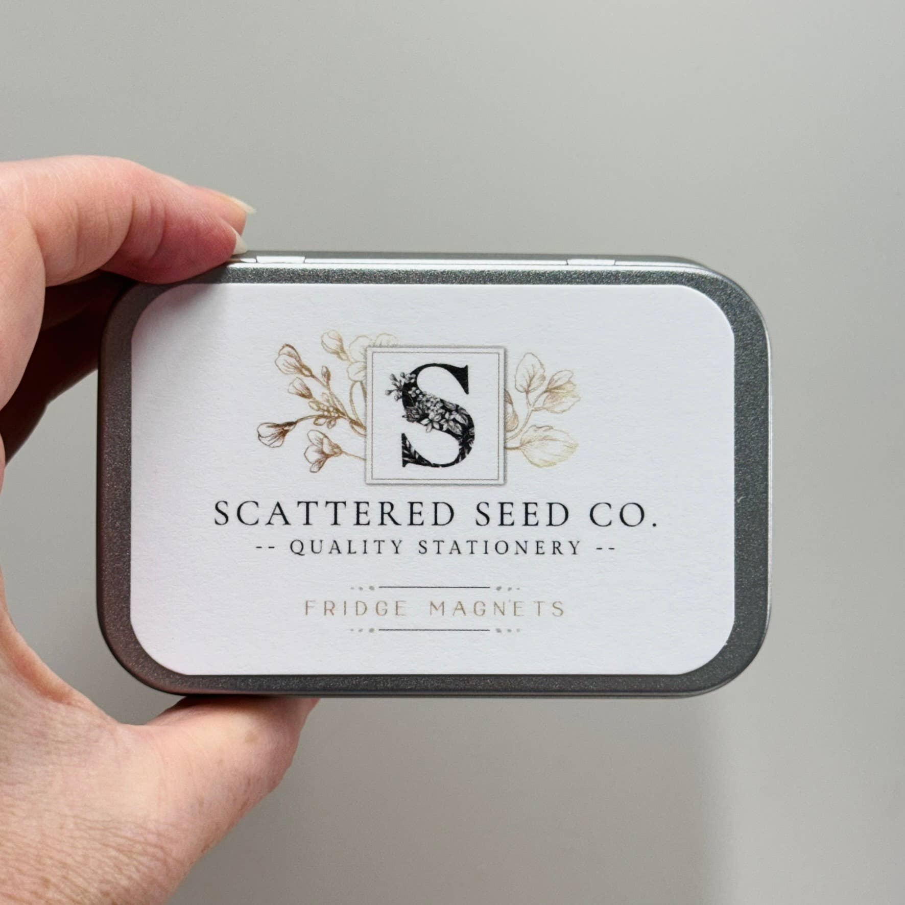 Scattered Seed Co - Wholesale Magnet - Bumble Bee Magnets set of 6 in tin3