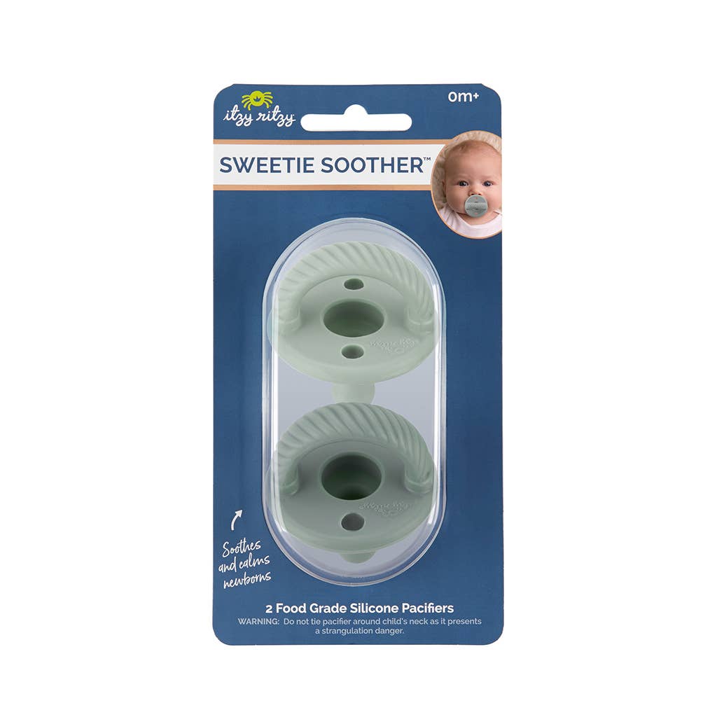 Itzy Ritzy - Wholesale Pacifier - Baby - *NEW SIZE* Sweetie Soother™ Pacifier Sets (2-pack)44