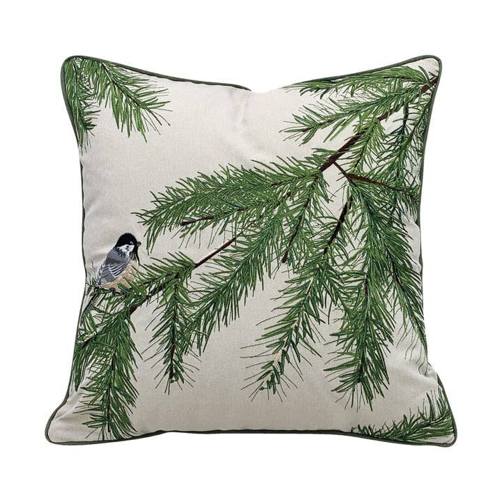 Coussin intérieur/extérieur Chickadee & Pine pour la vente par Rightside Design