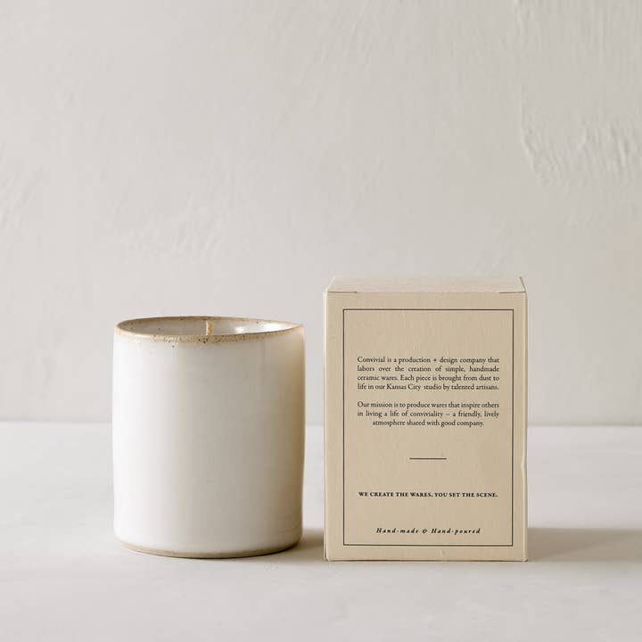 CONVIVIAL - Wholesale Jar/Filled Candle - Magnolia | 7 oz Candle