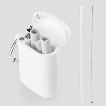 Conscious Generation - Wholesale Drinking Straw - Reusable straw silicone Straw And Carry Case