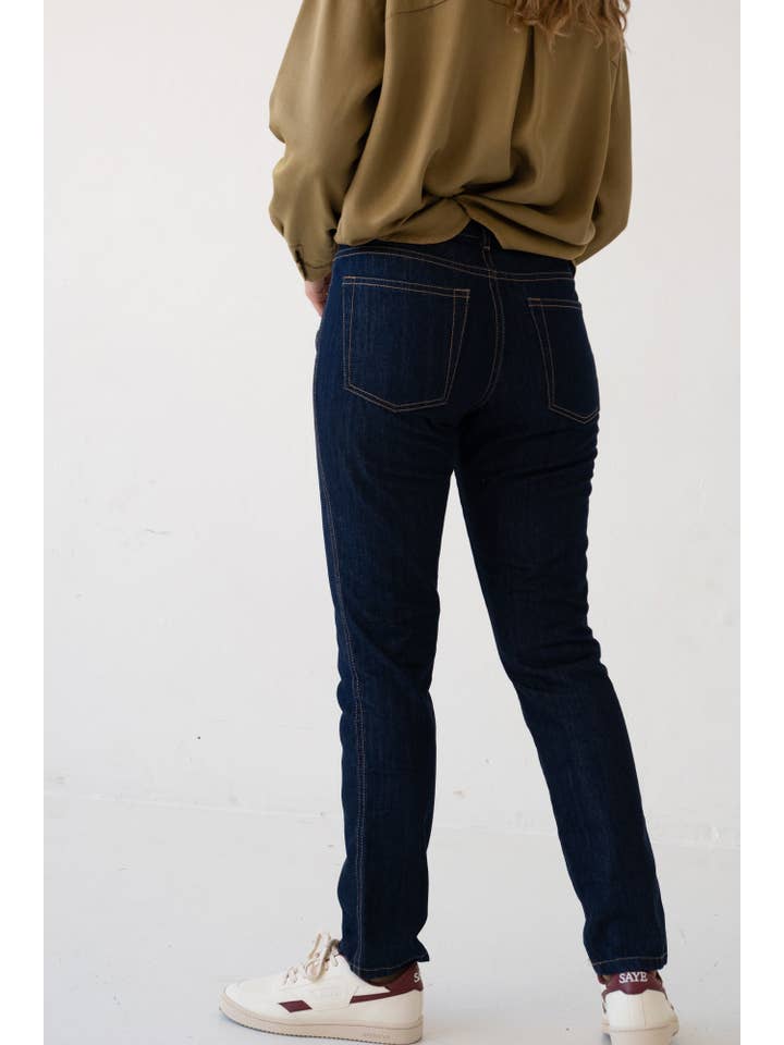 Heven Denim Vintage in Blue for wholesale on Faire7