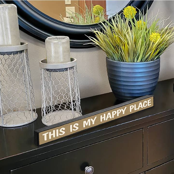 ST Creations - Wholesale Sign - This Is My Happy Place - Skinnies® STSK-B3