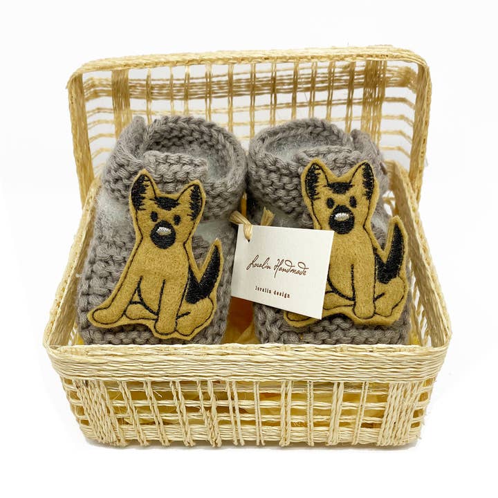 Bottines berger allemandes pour la vente par Loralin Design