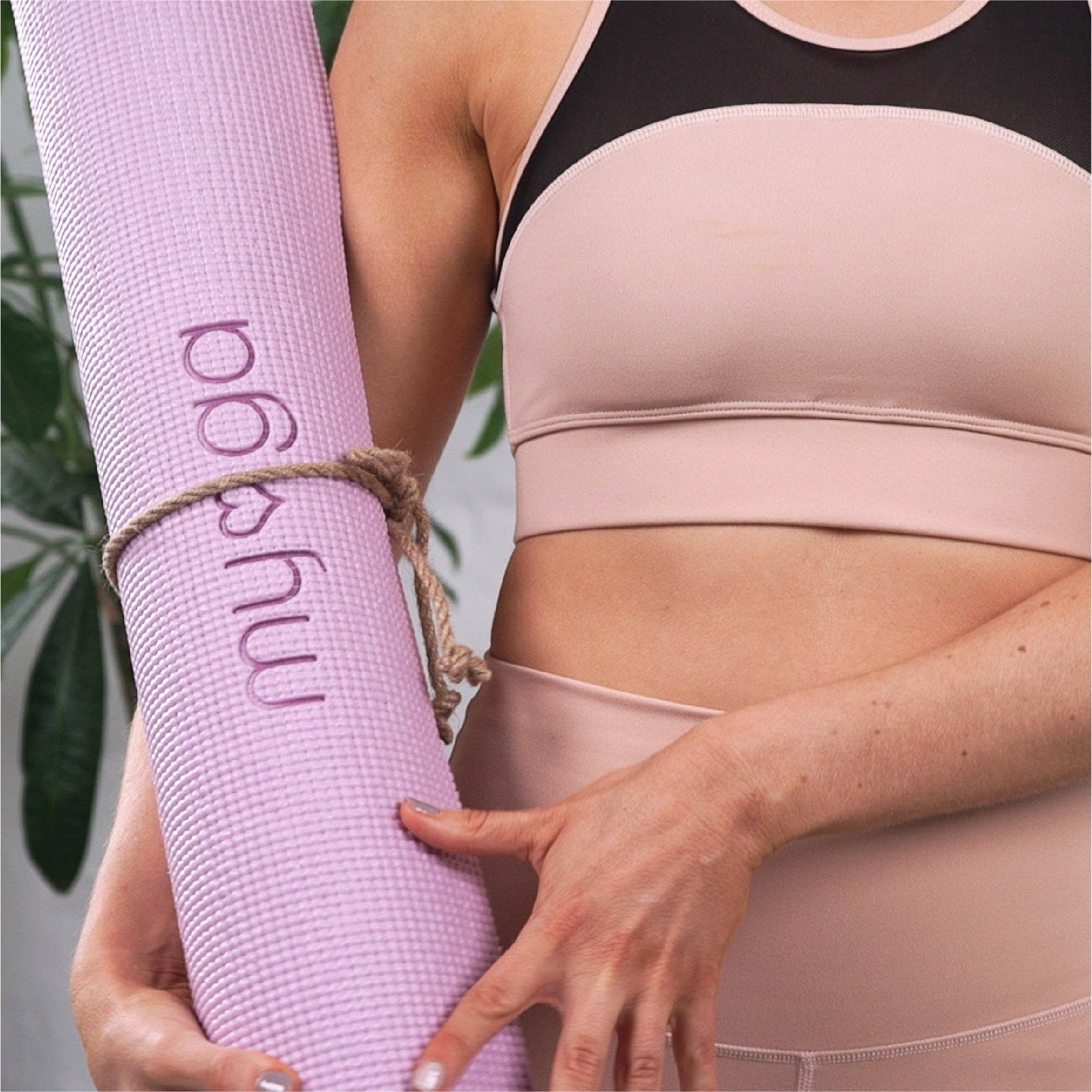 Myga Europe - Wholesale Yoga Mat - Yoga mat - Lilac - Non-slip exercise mat for yoga & fitness4