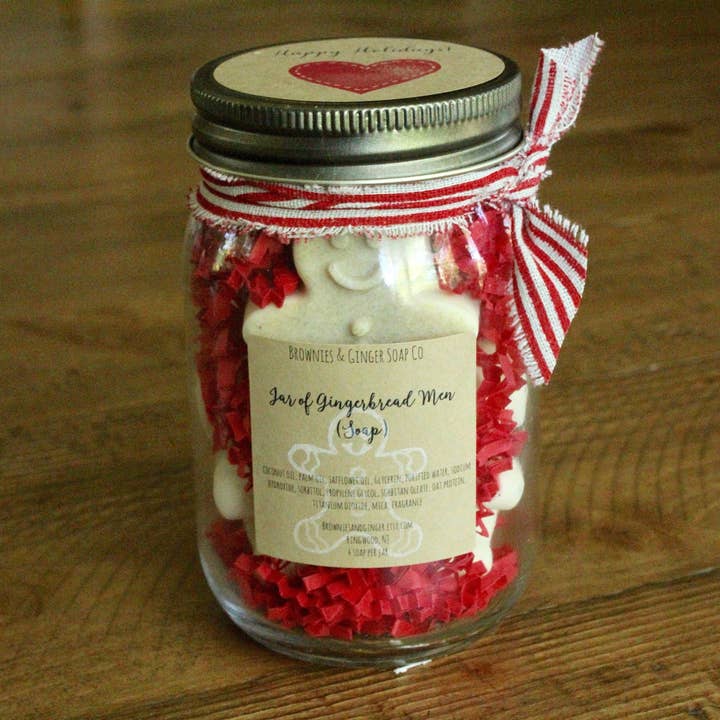 Brownies&Ginger Soap Co - Wholesale Gift Bag Set/Pack - Co worker Christmas gift, small holiday gift, hostess gift, mason jar gift, secret sister gifts, teacher gift christmas, holiday gifts3