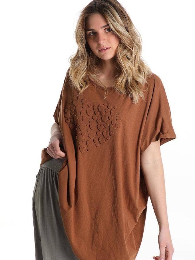 JASPER Mode - Wholesale Tunic - Women's - Organic cotton Oversized T-Shirt0
