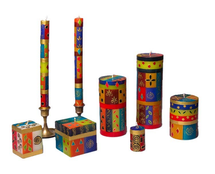 African Mineral Candle for wholesale by Thumbprint Artifacts