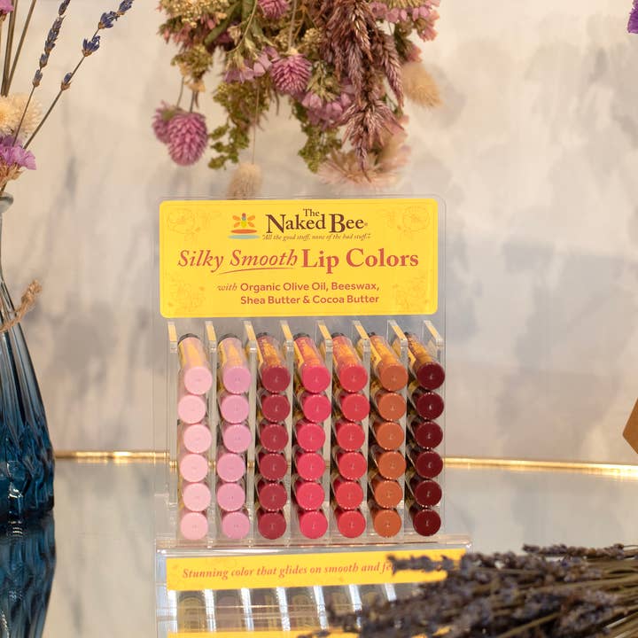 The Naked Bee - Wholesale Lipstick - Orange Blossom Honey Plum Kiss Silky Smooth Lip Color4