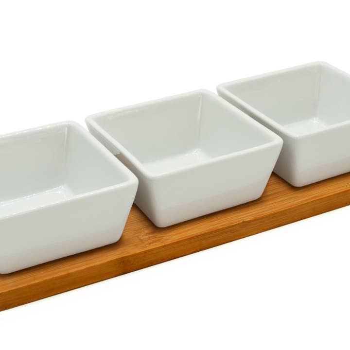 Kitchen Basics Tidbit Serving Dish Set 4/Set for wholesale by Port-Style Enterprises Inc.