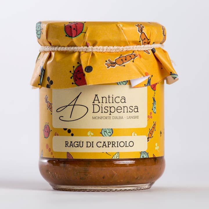 Antica Dispensa - Wholesale Pasta sauce - ROE DEER RAGOUT 180 gr0