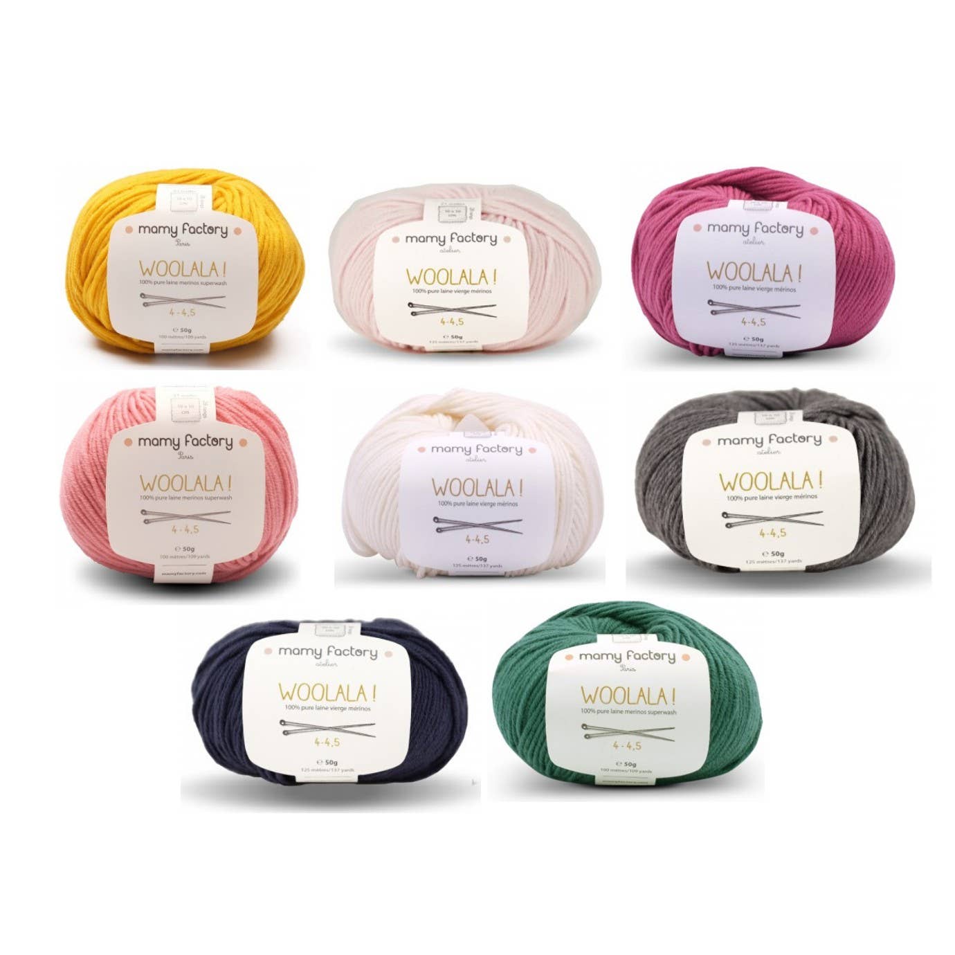Mamy Factory - Wholesale Garen - Woolala! Garen in 8 kleuren0