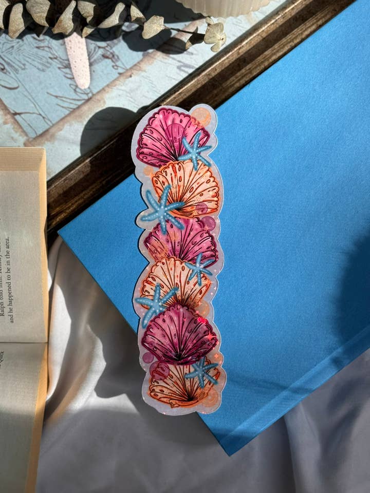 Star Fish and Seashells Bookmark for wholesale by Arts By BooksNMae