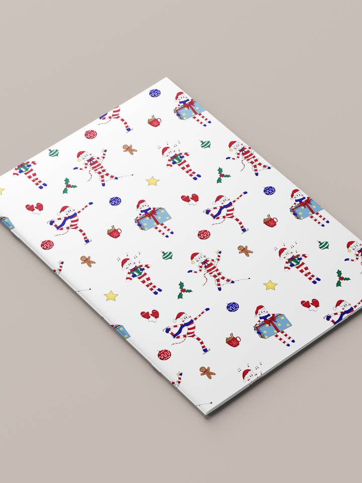 “Winter” notebook for wholesale by Monsieur Chaussette