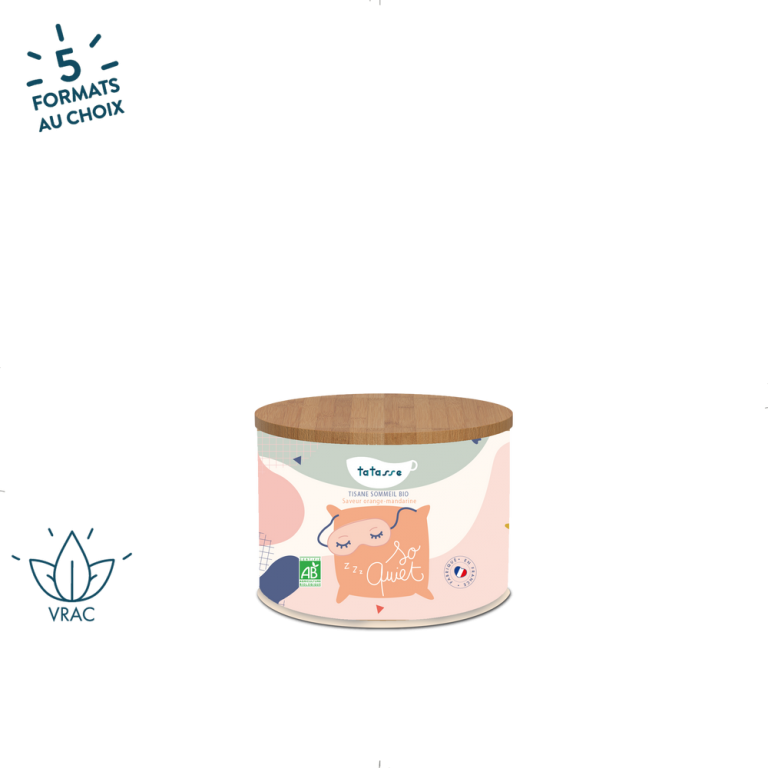 Tatasse – wholesale Hälsoté/Detoxté – So Quiet – ekologiskt örtte för sömn2