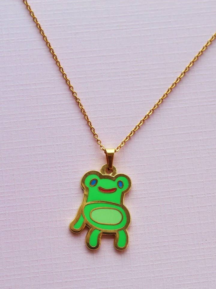 Collana Froggy per la vendita all'ingrosso da parte di Basura Gang