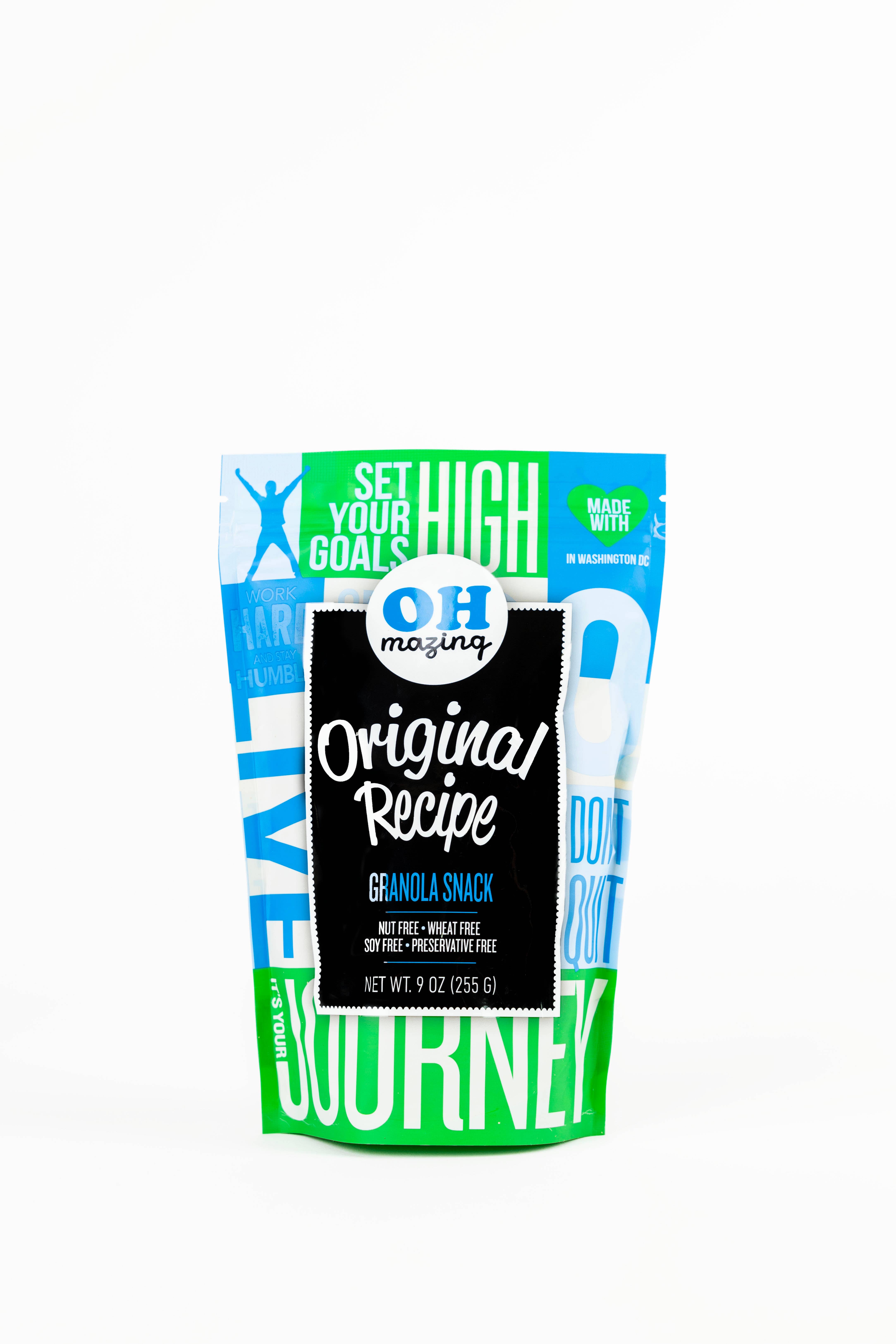 Oh Mazing Granola - Wholesale Granola - 9oz Original Recipe Granola Snack, Nut-free