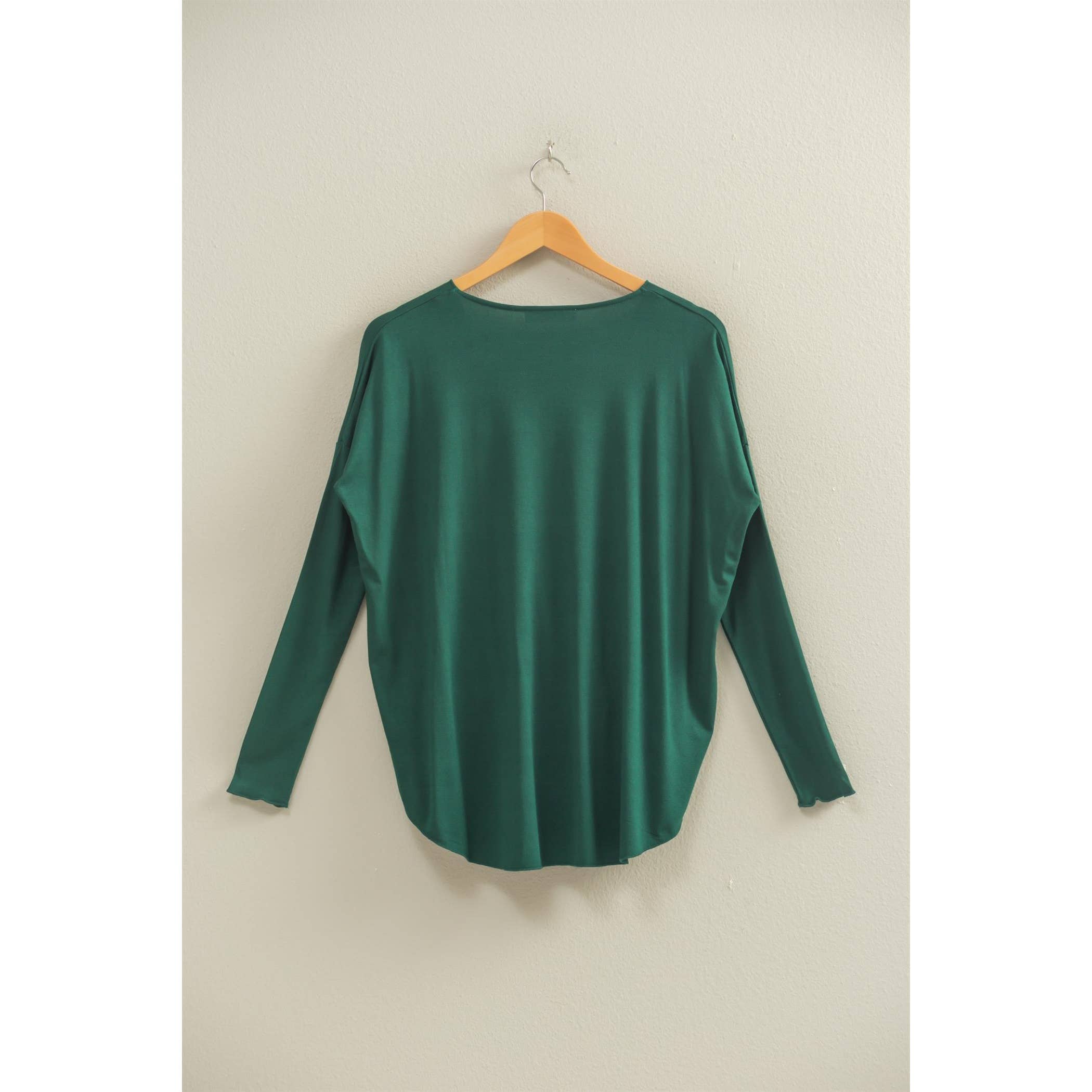 Double Zero - Vendita all'ingrosso Camicia - Donna - Top a maniche lunghe drappeggiato10