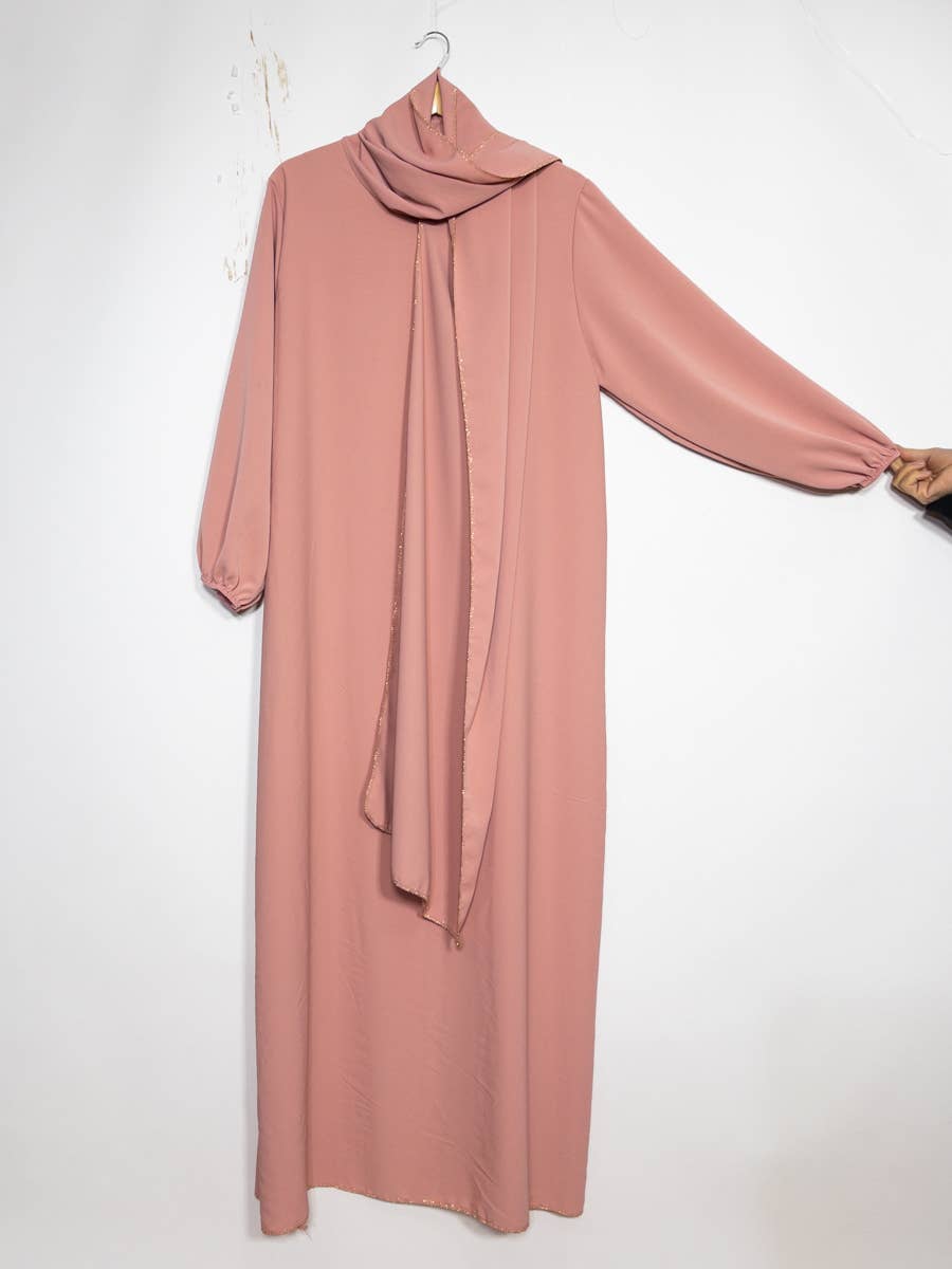 IDEAL OUTFIT - Wholesale Kaftan - Women's - Medina silk abaya for women ref:2338pkdr8