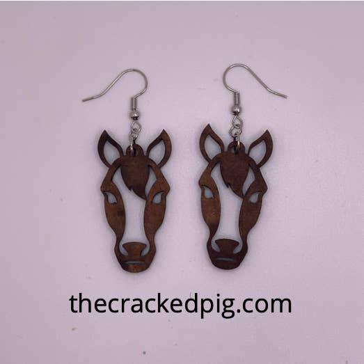 The Cracked Pig - Wholesale Dangle Earrings - Farm Animal Earrings2