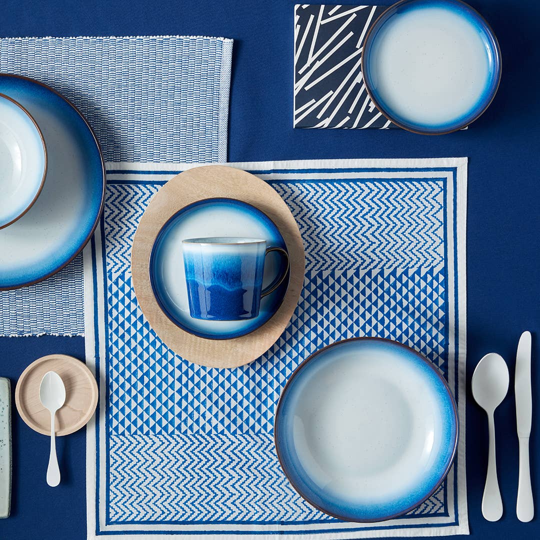 Denby - Wholesale Salad Plate - Blue Haze Salad Coupe Plate6