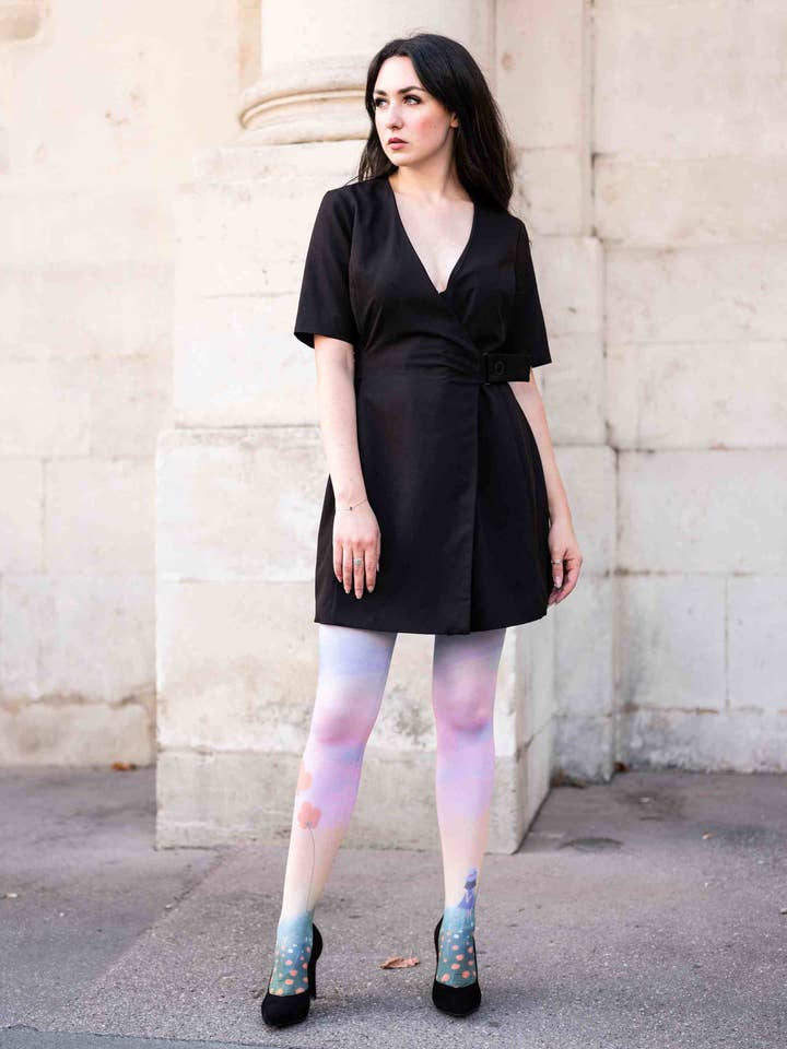 Medias sublimadas en tonos pastel para venta al por mayor de Clovis & Clothilde Paris