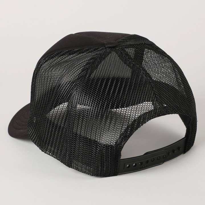 Fashion City - Wholesale Trucker Hat - Unisex - Out of Office Glitter Letter Logo Foam Trucker Hat3