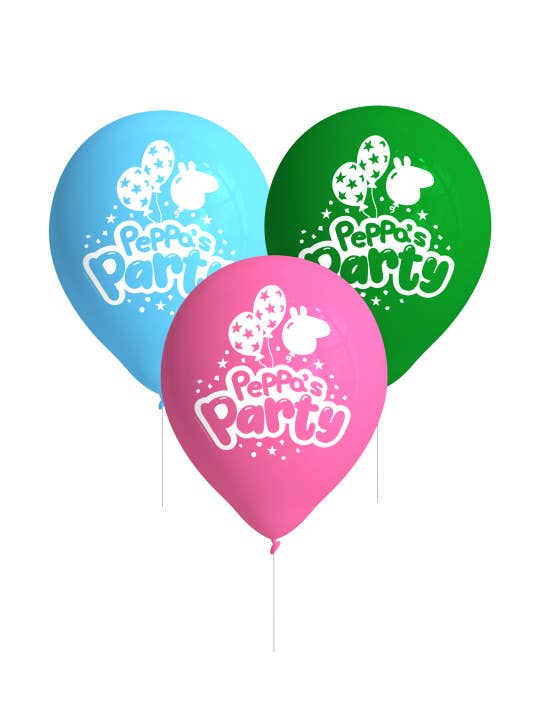 8 Globos Latex Peppa Pig para venta al por mayor de Fiestora
