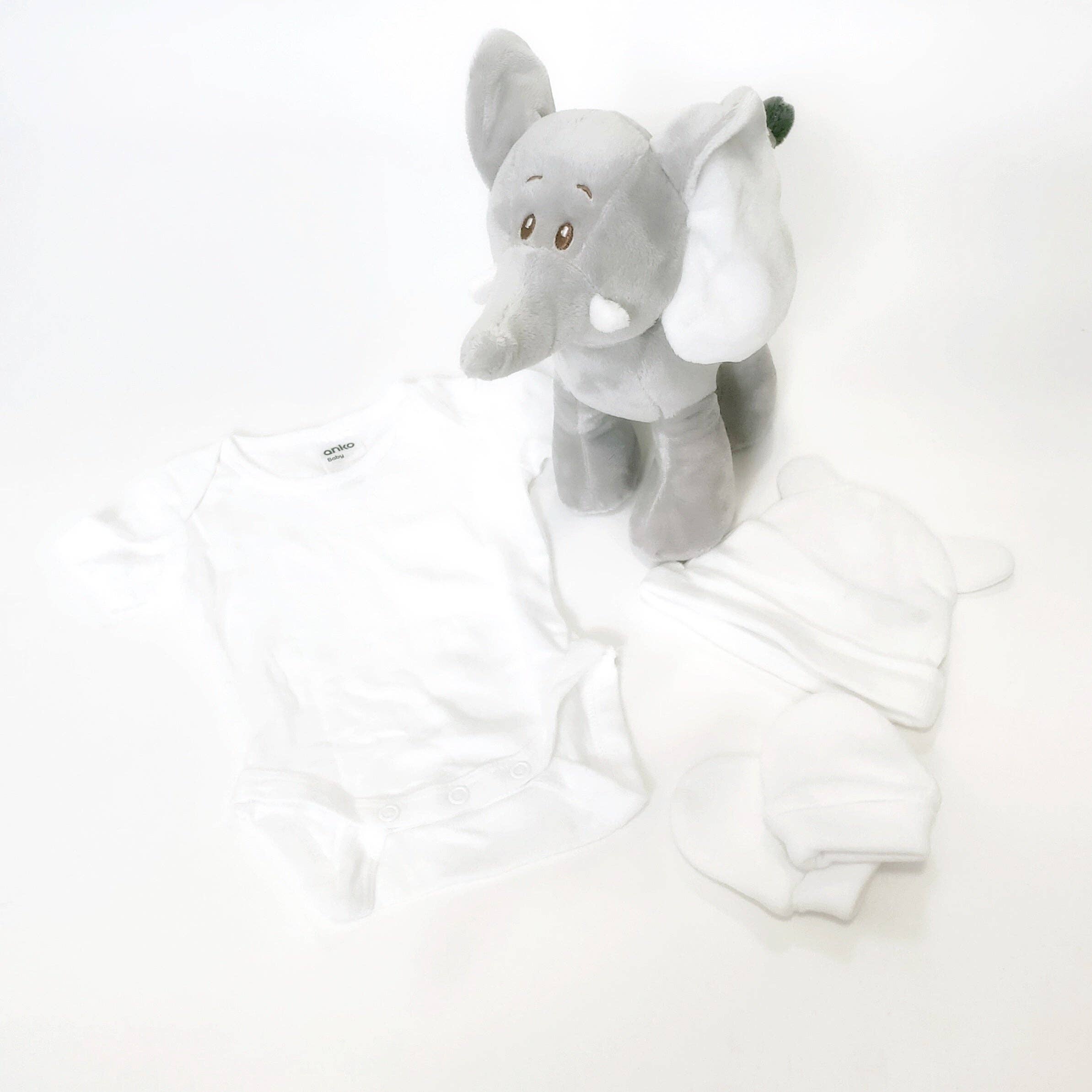 Nappie Cakes - Wholesale New Mom Gift Box/Set - Ellie 1-Tier Nappy Cake - Blue4