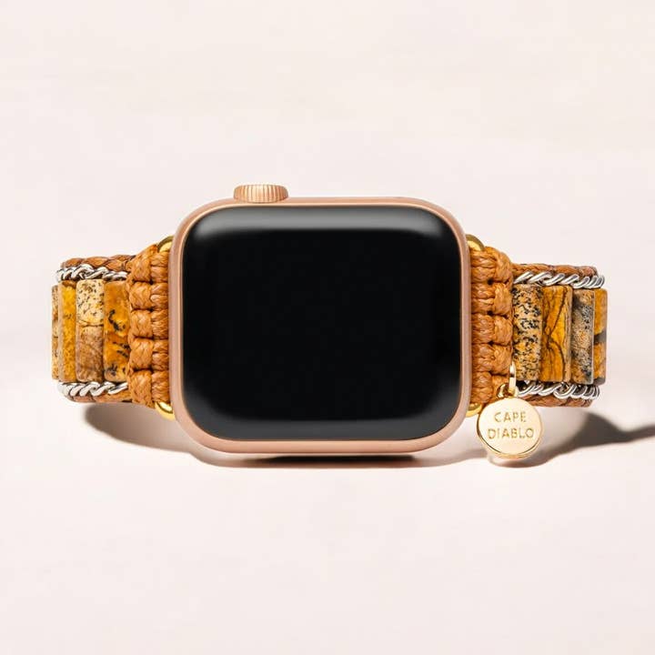 Timber Jasper Apple Watch Strap for wholesale by Cape Diablo