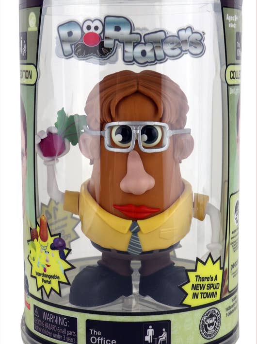 Poptater 4" The Office Dwight Schrute Collectable Figurine for wholesale by Super Impulse USA