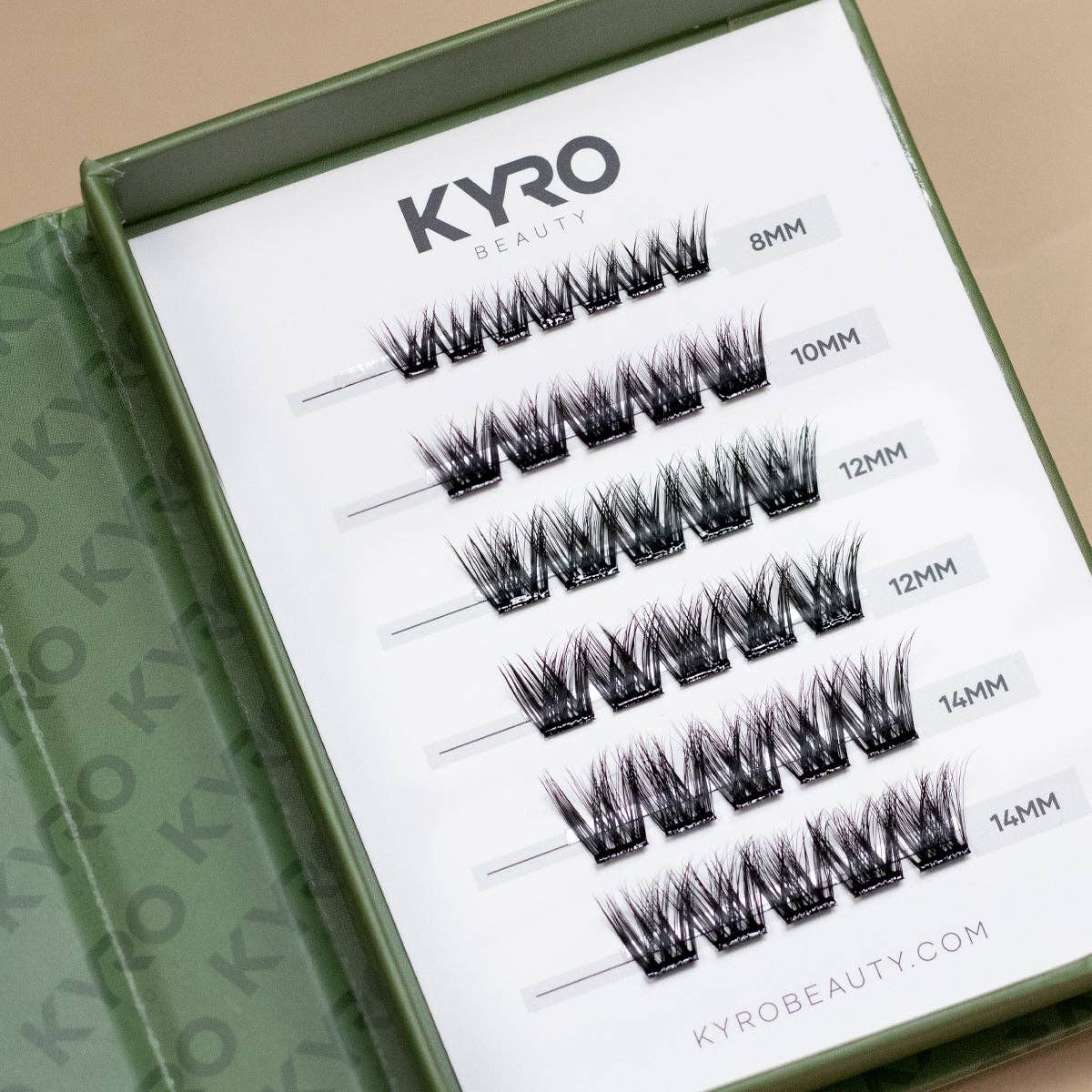 KYRO Beauty - Vente Faux cils - Faux cils press-on pré-collés Whispy Medium8