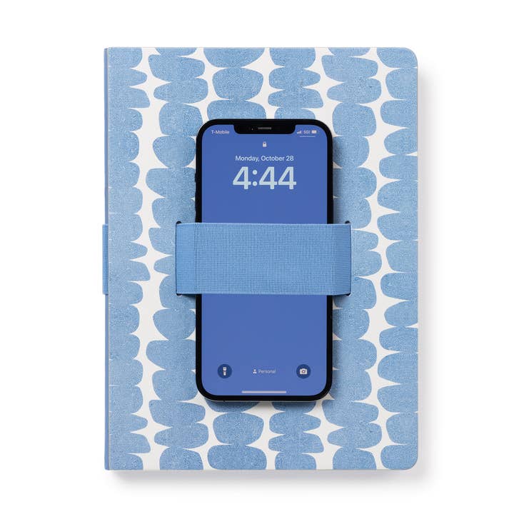 Coastal Cairns Casey Notebook with Phone Loop for wholesale by Studio Oh!