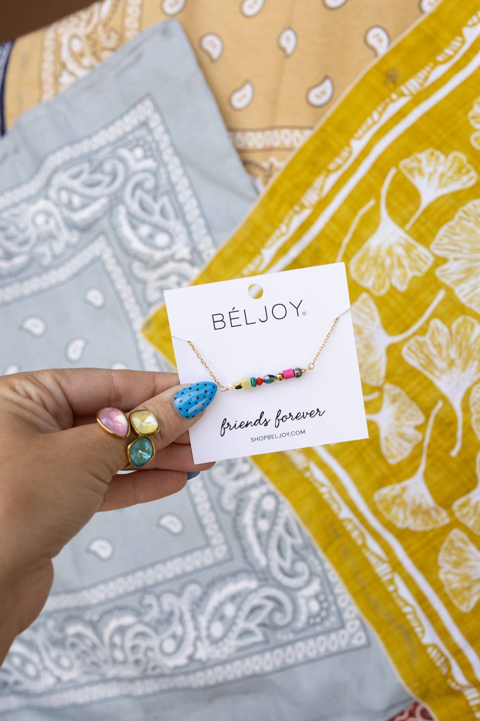 BELJOY - Wholesale Pendant/Charm Necklace - Friends Forever - Gift Necklace0