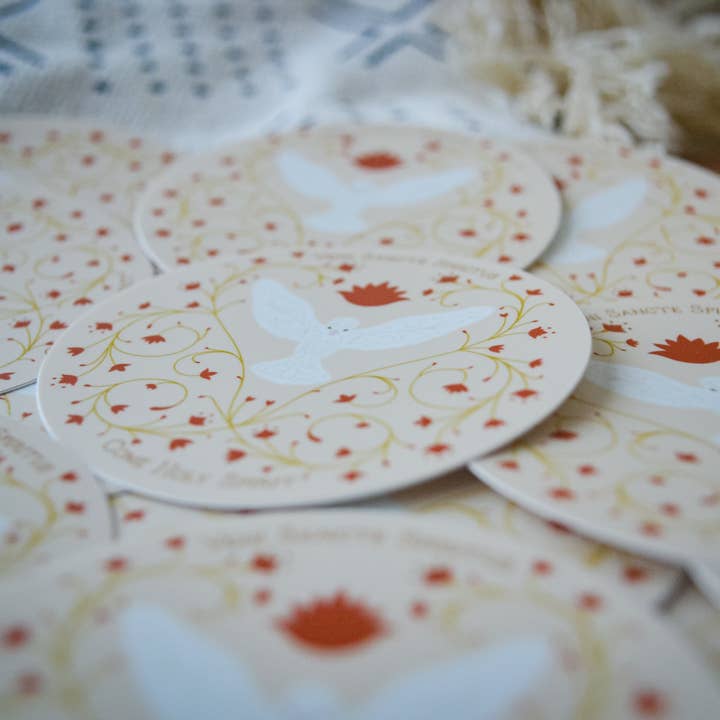 Little Way Design Co. - Wholesale Sticker - Holy Spirit Sticker
