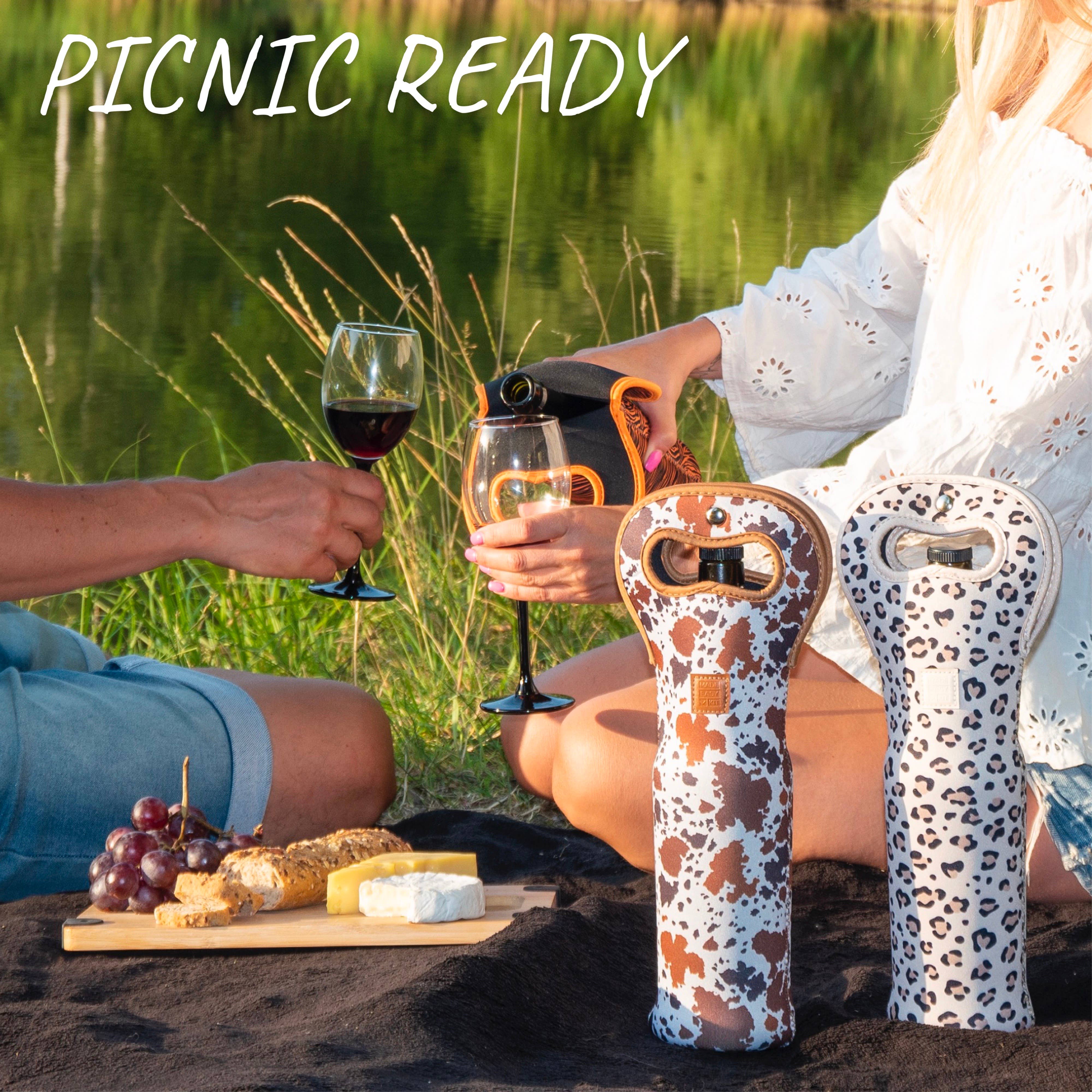 MADE EASY KIT – wholesale Wine tote – Made Easy Kit Insulated Wine Tote Neoprene Carrier Set of 324