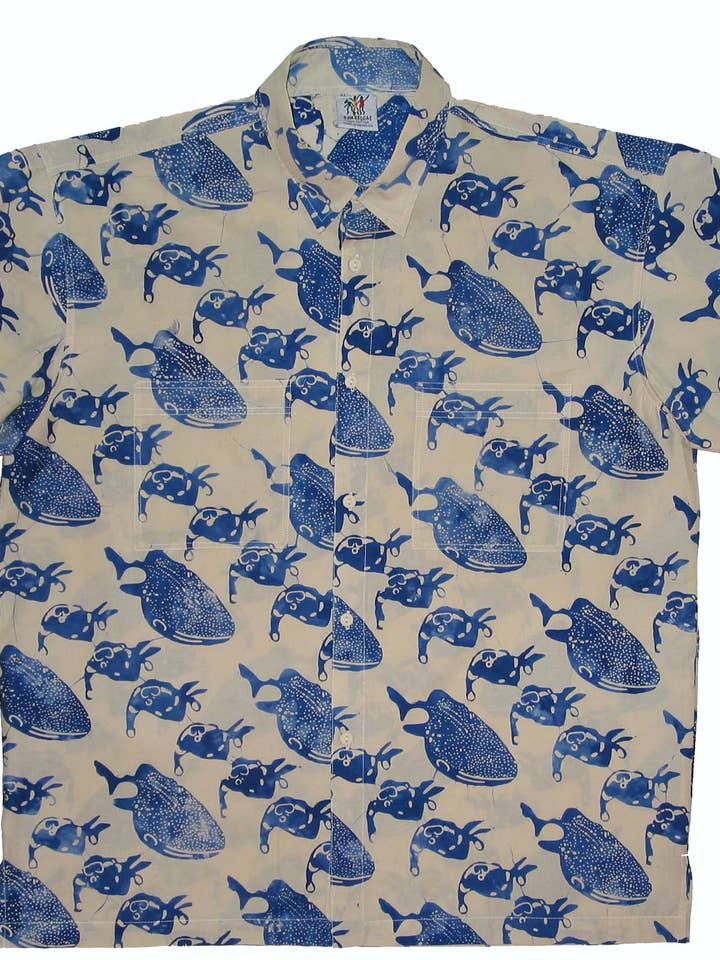 Cabana Shirt - Livin' Large for wholesale by Rum Reggae Clothing