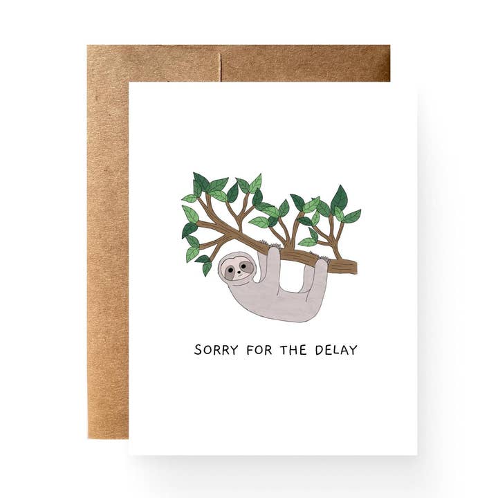 Carta bradipo per la vendita all'ingrosso da parte di Catamount Card Company