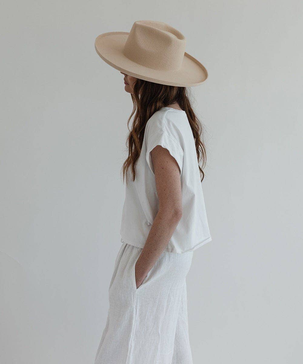 Gigi Pip - Wholesale Fedora - Women's - Amelia Pencil Brim Fedora19