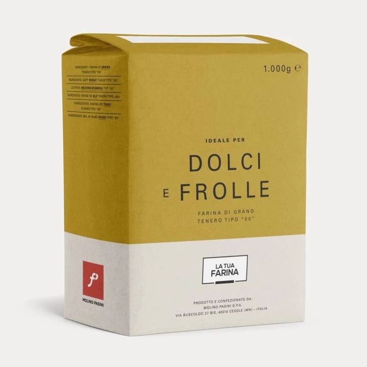 La Tua Farina Pastry Flour - 1 KG - Imported from Italy for wholesale by Crown Pacific Fine Foods