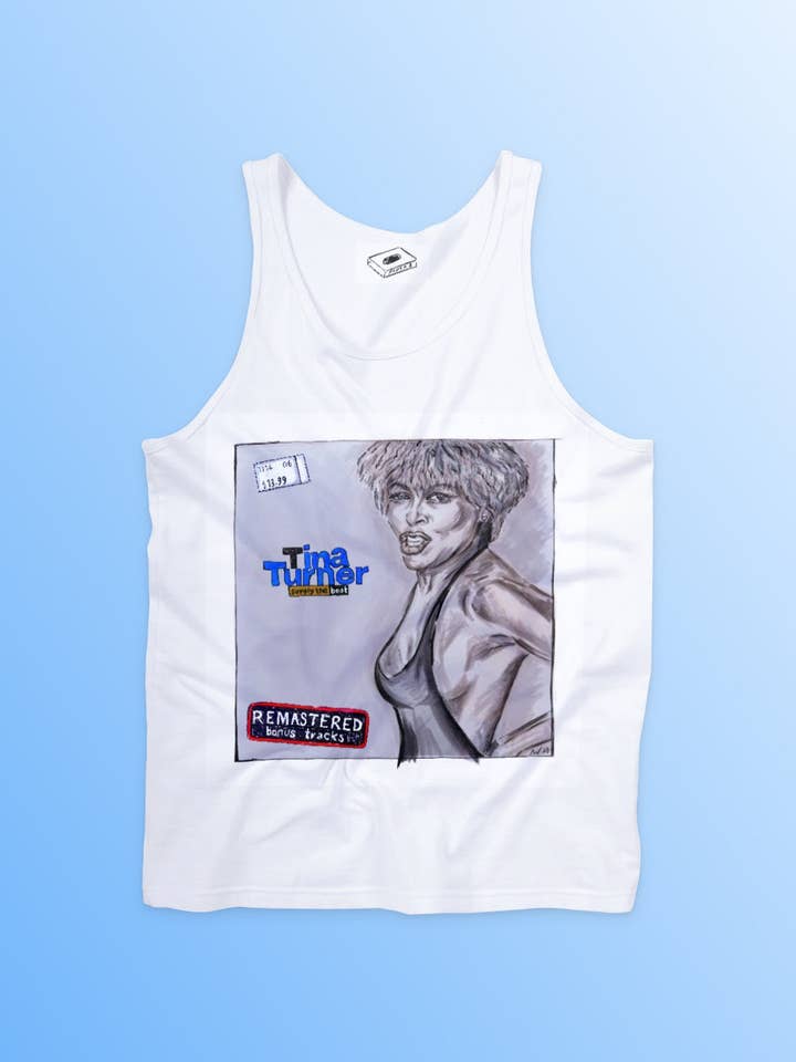 Paper 8 - Venta al por mayor Camiseta sin mangas - Mujer - Tanque Tina Turner