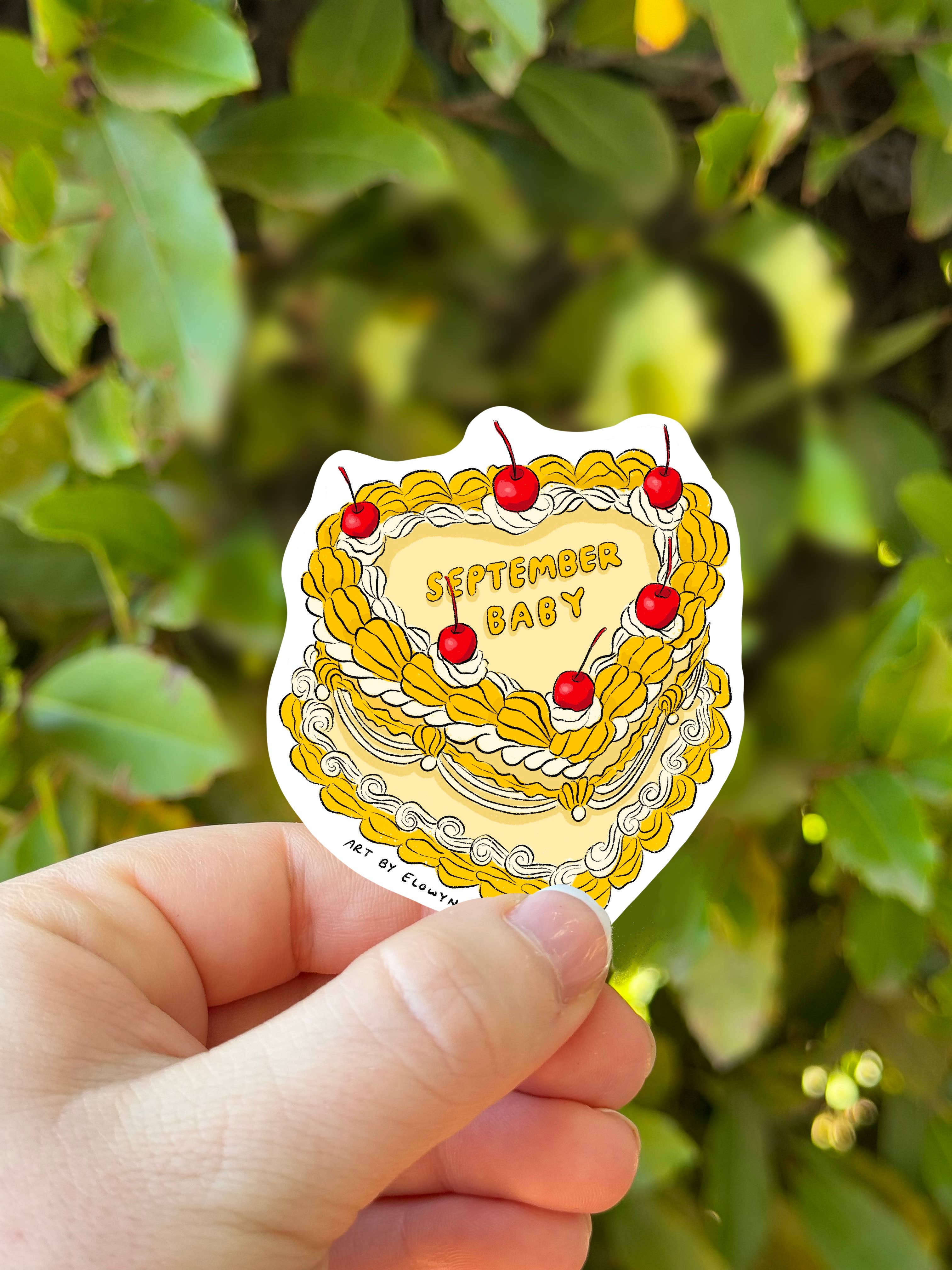 Art By Elowyn – Großhandel Aufkleber – Kuchen für den Geburtsmonat4