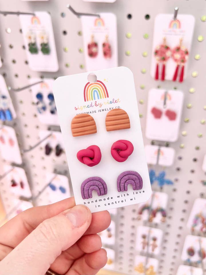 Spring Stud Pack for wholesale by Signed by Violet